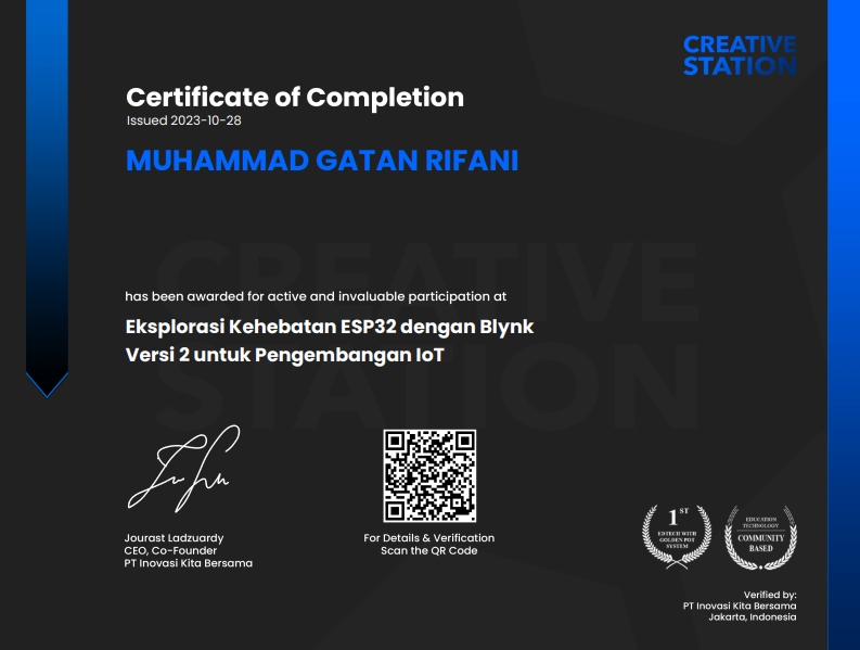 Certificate 3